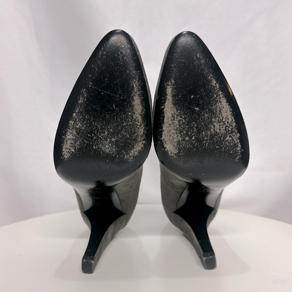 Prada Gray Suede Pumps | Size 36.5 - Picture 8 of 8